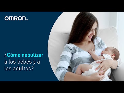 Cómo nebulizar a un adulto y a un bebé (paso a paso)