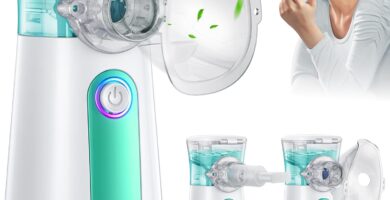 Aidisy Aerosol Portátil para Niños y Adultos, Aerosol Ultrasónico Silencioso nebulizadorpro.com