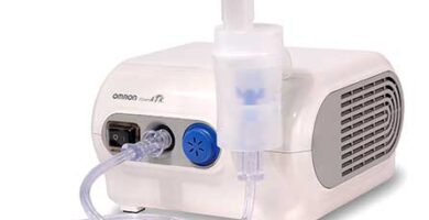 OMRON C28P compare Nebulizador con tecnología Virtual Valve nebulizadorpro.com