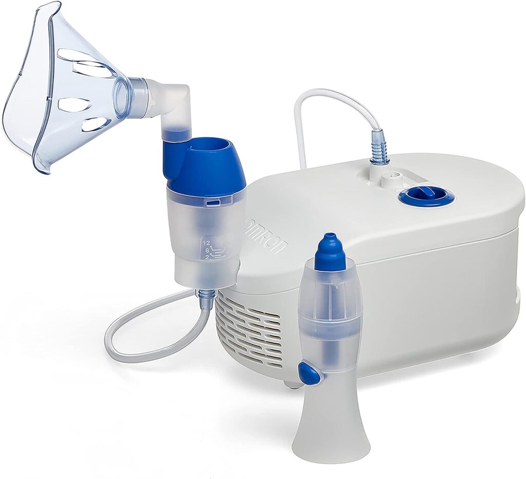 OMRON X102 Total Nebulizador para niños y adultos con lavado nasal 2 en 1 nebulizadorpro.com